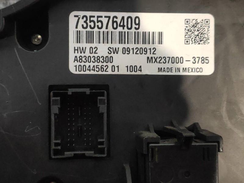 Recambio de mando calefaccion / aire acondicionado para abarth nuova 500 (150) 595 competizione referencia OEM IAM 735576409 MX2