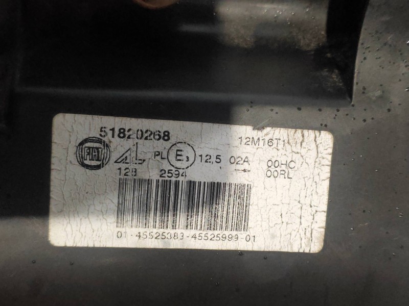 Recambio de piloto delantero derecho para abarth nuova 500 (150) 595 competizione referencia OEM IAM 51820268  