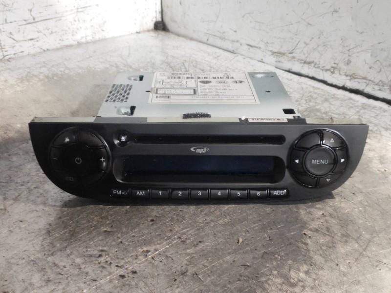 Recambio de sistema audio / radio cd para abarth nuova 500 (150) 595 competizione referencia OEM IAM 7643708316  