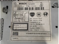 Recambio de sistema audio / radio cd para abarth nuova 500 (150) 595 competizione referencia OEM IAM 7643708316   2