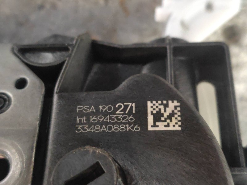 Recambio de motor cierre centralizado delantero derecho para citroen c-elysée shine referencia OEM IAM 190271  