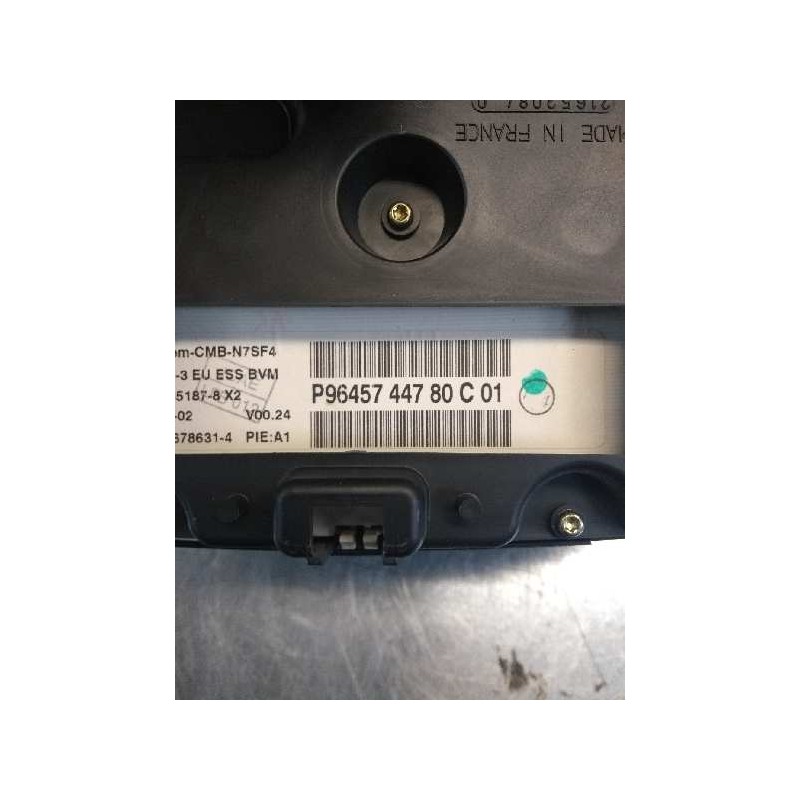 Recambio de cuadro instrumentos para citroen xsara berlina 1.6i 16v exclusive referencia OEM IAM P9645744780 C01 216551878