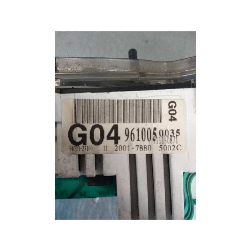 Recambio de cuadro instrumentos para hyundai coupe (j2) 2.0 fx coupe referencia OEM IAM 9400327100 20017880 5002C G04
