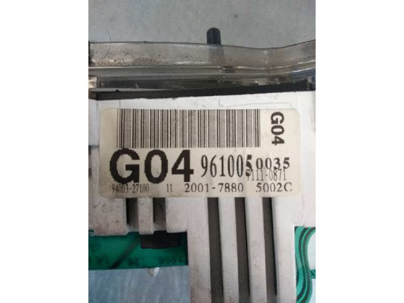Recambio de cuadro instrumentos para hyundai coupe (j2) 2.0 fx coupe referencia OEM IAM 9400327100 20017880 5002C G04