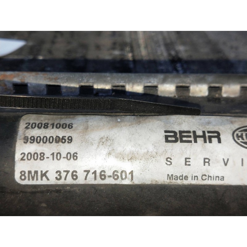 Recambio de radiador agua para renault clio i fase i+ii (b/c57) 1.2 alize referencia OEM IAM 8MK376716601 99 