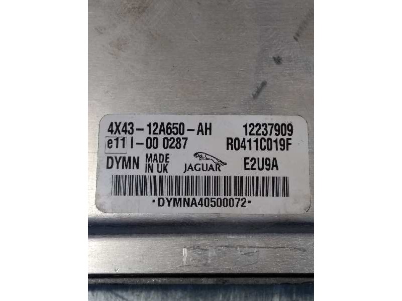 Recambio de centralita motor uce para jaguar x-type wagon 2.0 diesel cat referencia OEM IAM R0411C019F 4X4312A650AH 12237909 DYM