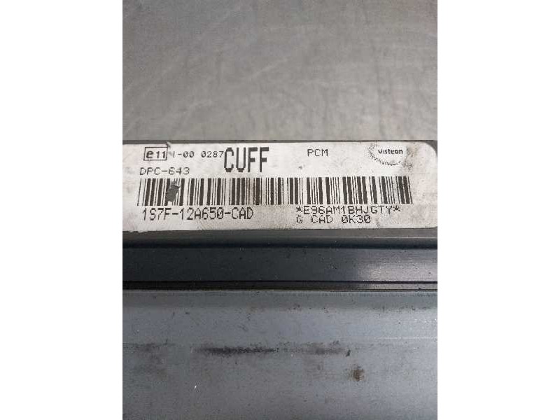 Recambio de centralita motor uce para ford mondeo berlina (ge) trend referencia OEM IAM 1S7F12A650CAD CUFF  Recambio de centralita motor uce para ford mondeo berlina (ge) trend referencia OEM IAM 1S7F12A650CAD CUFF