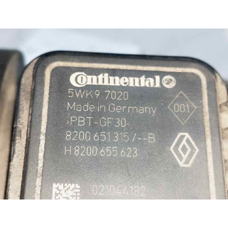 Recambio de caudalimetro para mercedes citan (w415) combi 109 cdi largo (a2) (415703) referencia OEM IAM 5WK97020 8200651315B H8