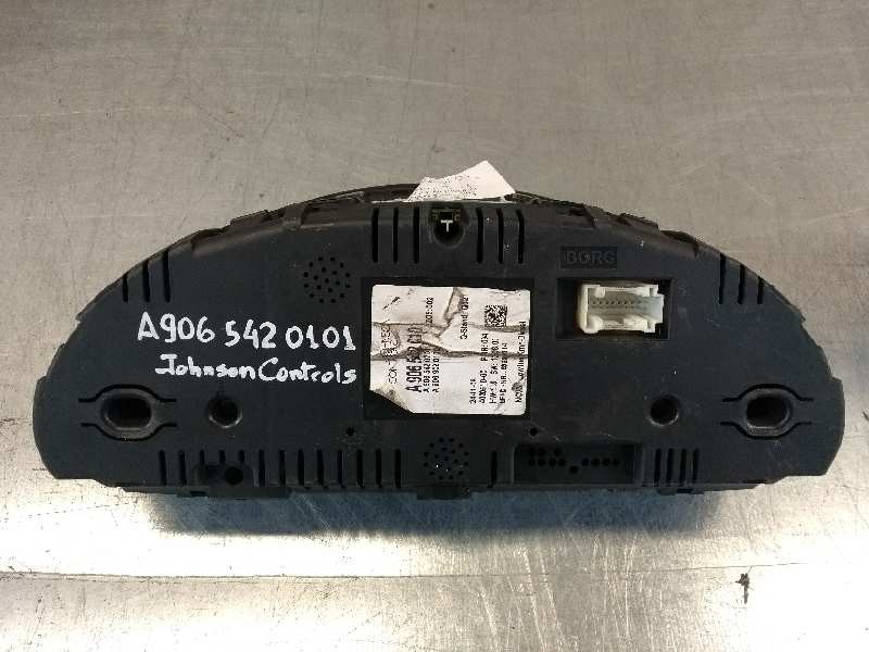 Recambio de cuadro instrumentos para mercedes sprinterii caja cerrada (desde 01.06) 311/315 cdi 4x4 (906.631/633/635/637) refere