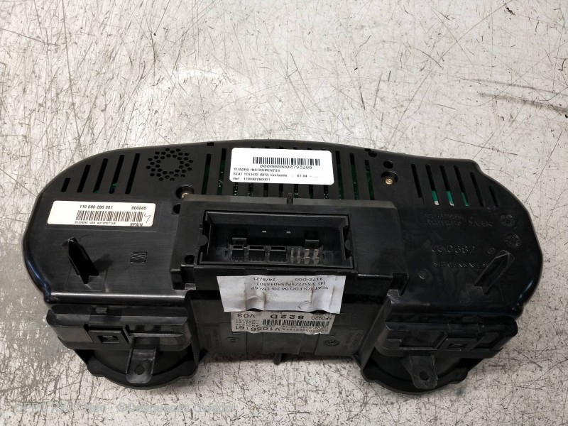 Recambio de cuadro instrumentos para seat toledo (5p2) exclusive referencia OEM IAM 110080280001 5P0920822D 