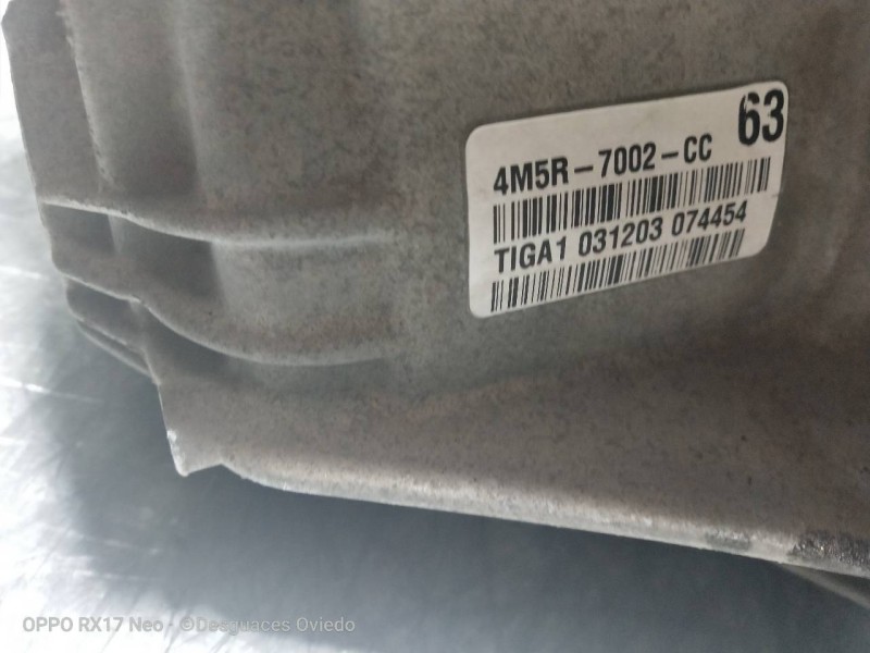 Recambio de caja cambios para ford focus c-max (cap) trend (d) referencia OEM IAM 4M5R7002CC T1GA1 031203 074454 