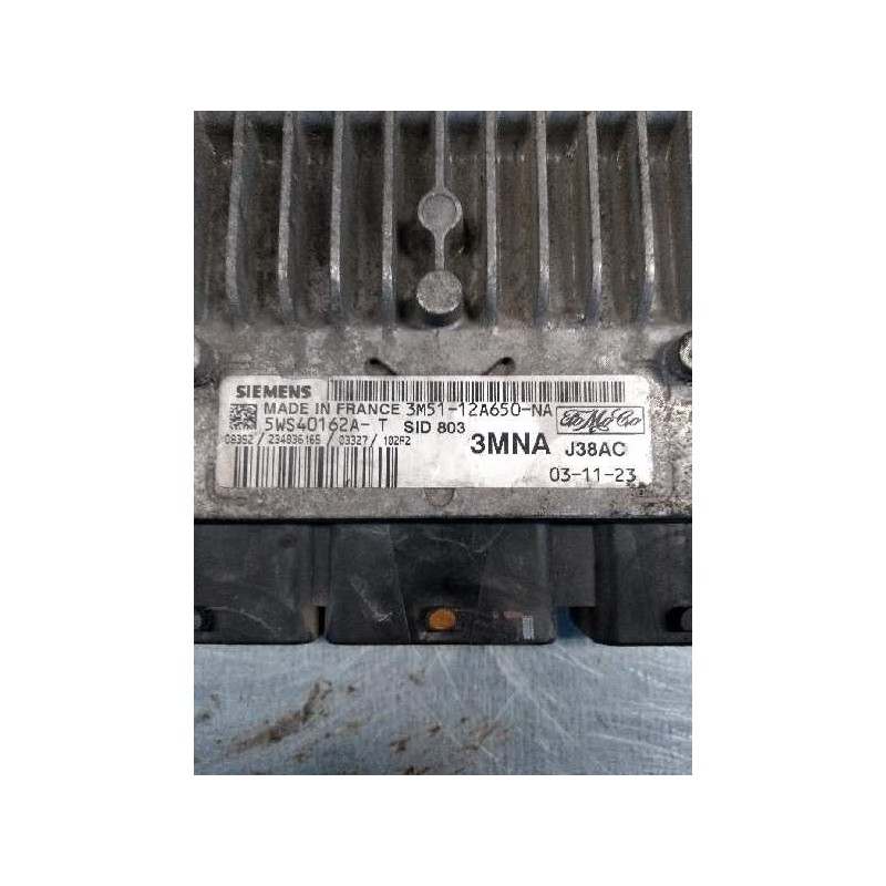 Recambio de centralita motor uce para ford focus c-max (cap) trend (d) referencia OEM IAM 3M5112A650NA 5WS40162AT 3MNA J38AC SID