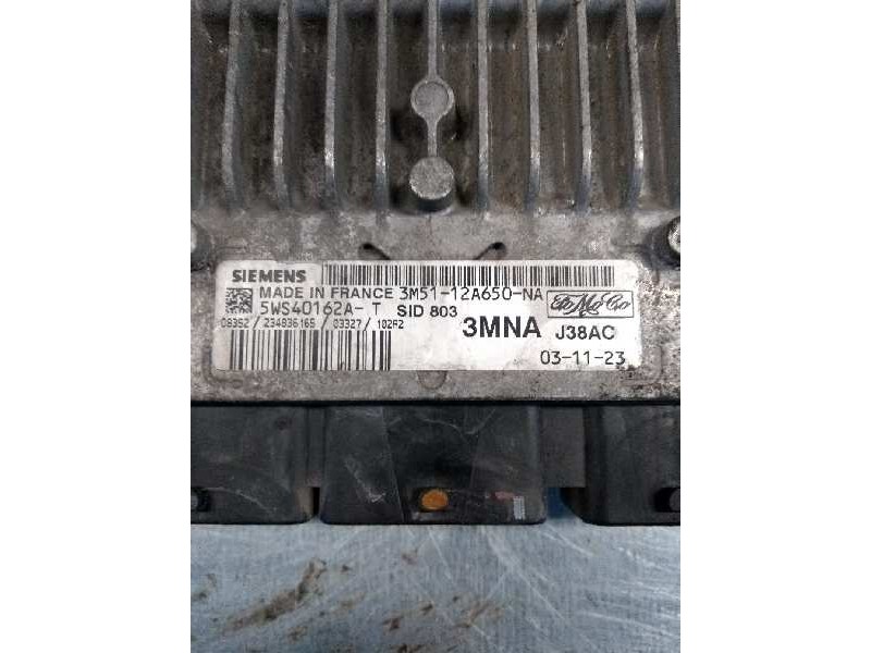 Recambio de centralita motor uce para ford focus c-max (cap) trend (d) referencia OEM IAM 3M5112A650NA 5WS40162AT 3MNA J38AC SID