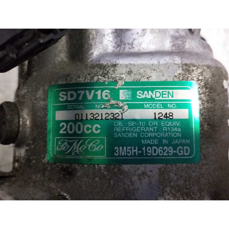 Recambio de compresor aire acondicionado para mazda 3 berlina (bk) 1.6 cd diesel cat referencia OEM IAM SD7V191248 1248 3M5H19D6