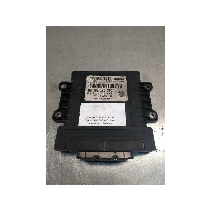 Recambio de centralita cambio automatico para volkswagen golf v berlina (1k1) 1.6 16v fsi referencia OEM IAM 09G927750BN H31S052