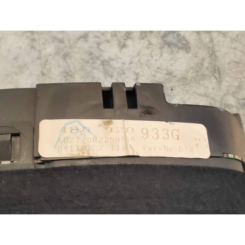 Recambio de cuadro instrumentos para audi allroad quattro (4b5) 2.5 tdi (132kw) referencia OEM IAM 4B0920933G  