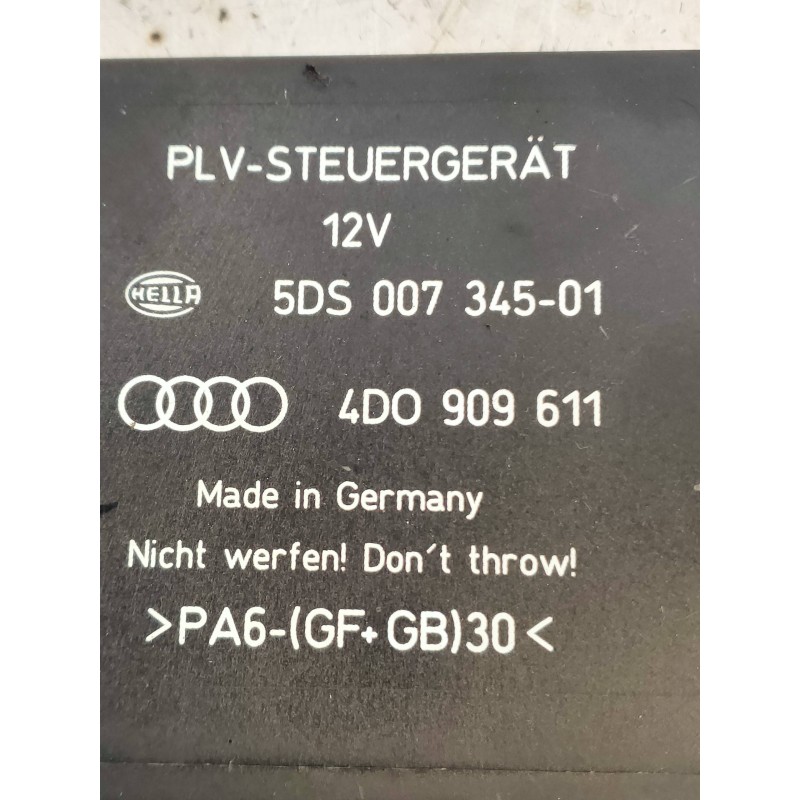 Recambio de modulo electronico para audi allroad quattro (4b5) 2.5 tdi (132kw) referencia OEM IAM 5DS00734501 4D0909611 HELLA
