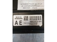 Recambio de centralita motor uce para nissan primera berlina (p12) acenta referencia OEM IAM MEC37010 D14Z14 AE 2