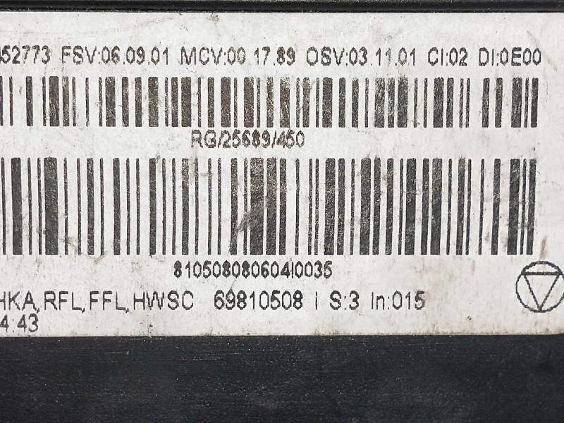 Recambio de mando calefaccion / aire acondicionado para mini mini (r56) cooper referencia OEM IAM 69810508  
