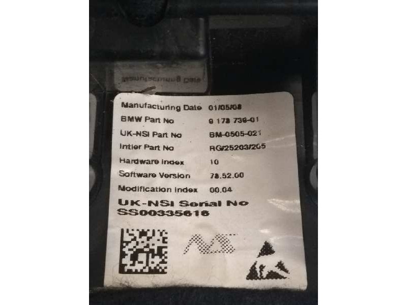 Recambio de cuadro cuentarevoluciones para mini mini (r56) cooper s referencia OEM IAM 917873901 BM0505021 RG25203205