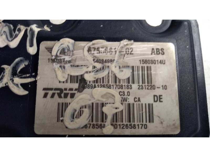Recambio de abs para bmw mini (r56) one referencia OEM IAM 678568102 15803014U 