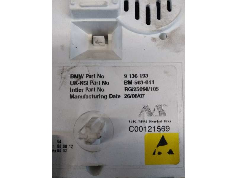 Recambio de cuadro instrumentos para mini mini (r56) 1.6 16v cat referencia OEM IAM 9136193 BM503011 RG25098105