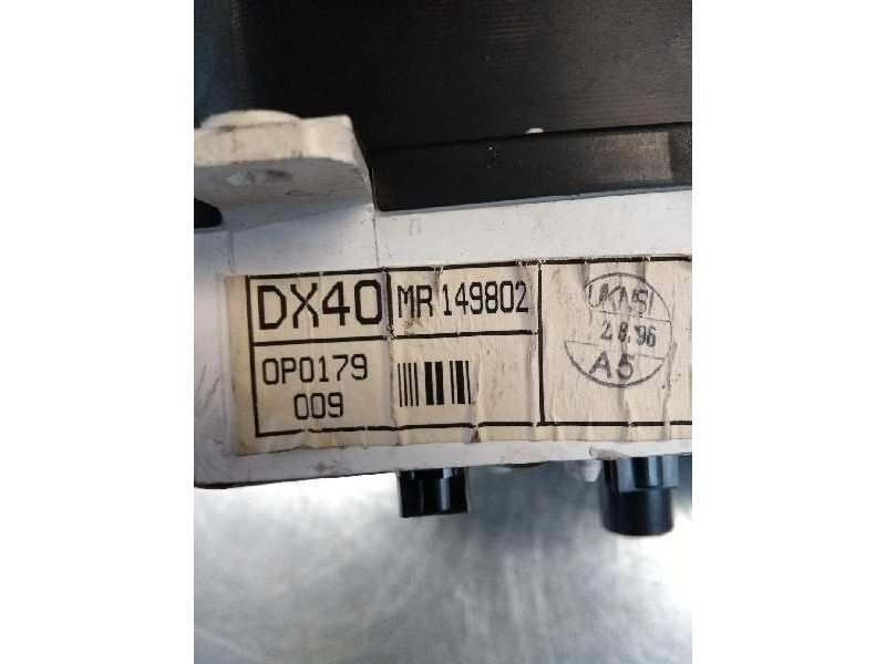 Recambio de cuadro instrumentos para mitsubishi carisma berlina 4 (da0) 1900 glx climatizado referencia OEM IAM MR149802 DX40 0P