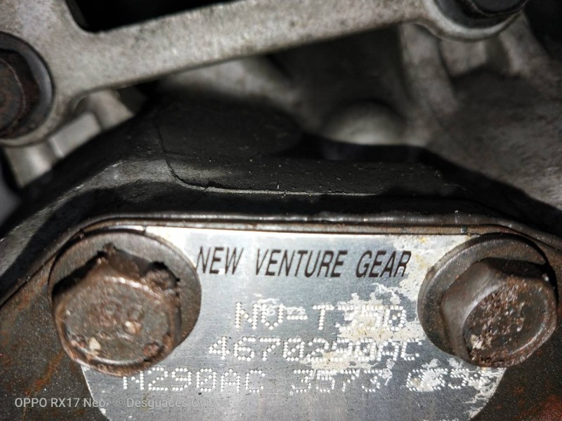 Recambio de caja cambios para chrysler stratus berlina (ja) 2.0 16v cat referencia OEM IAM NVT350 4670390AC N290AC35730354