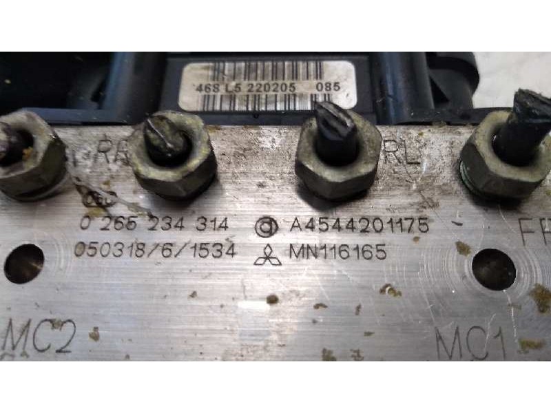 Recambio de abs para mitsubishi colt berlina 3 (cz) czt referencia OEM IAM 0265234314 0265950456 A4544201175