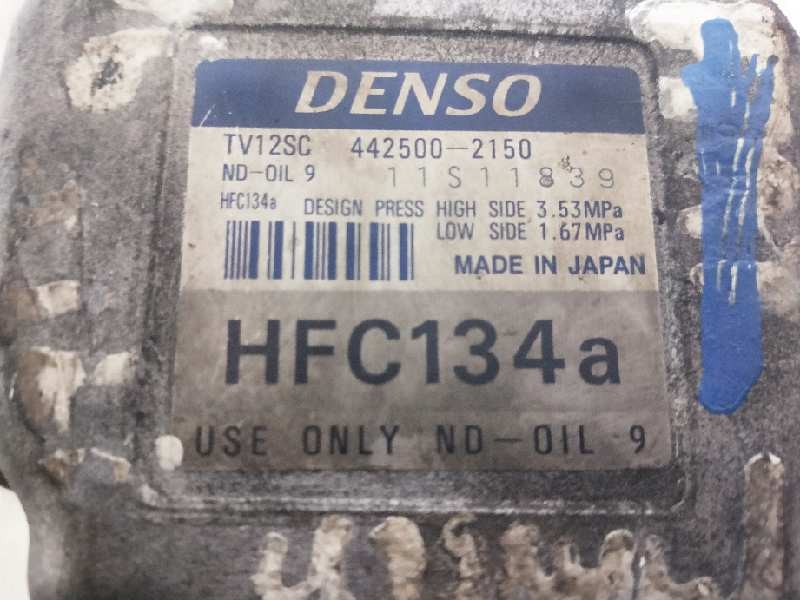 Recambio de compresor aire acondicionado para fiat marea berlina (185) 1.9 turbodiesel referencia OEM IAM 4425002150 HFC134A 
