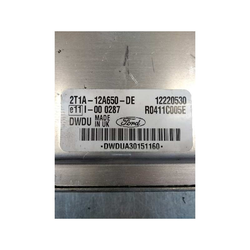 Recambio de centralita motor uce para ford transit connect (tc7) furg. referencia OEM IAM R0411C005E 2T1A12A650DE 12220530 DWDU