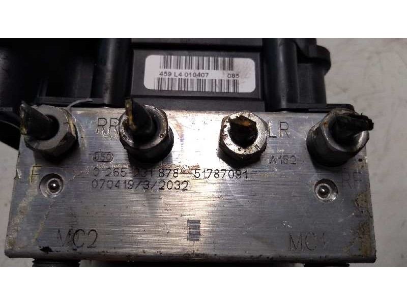 Recambio de abs para fiat grande punto (199) 1.3 16v jtd cat referencia OEM IAM 0265231878 0265800598 51787091