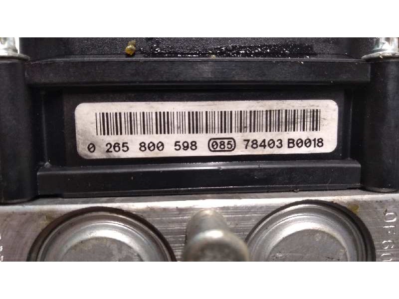 Recambio de abs para fiat grande punto (199) 1.3 16v jtd cat referencia OEM IAM 0265231878 0265800598 51787091
