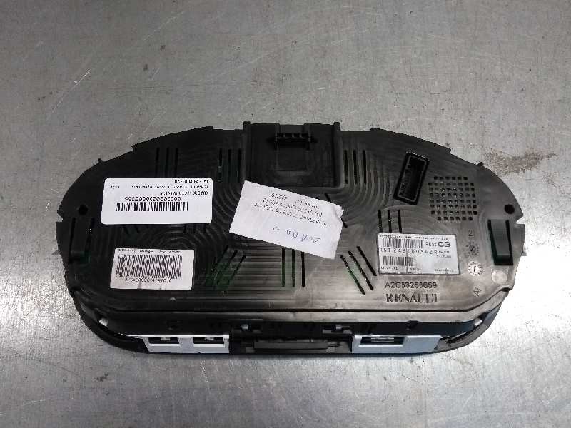 Recambio de cuadro instrumentos para renault megane iii coupe dynamique referencia OEM IAM 248100342R  