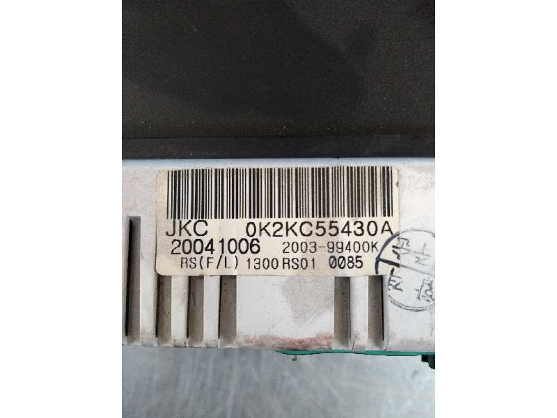Recambio de cuadro instrumentos para kia carens 2.0 crdi lx monovolumen referencia OEM IAM 0K2KC55430A JKC 200399400K