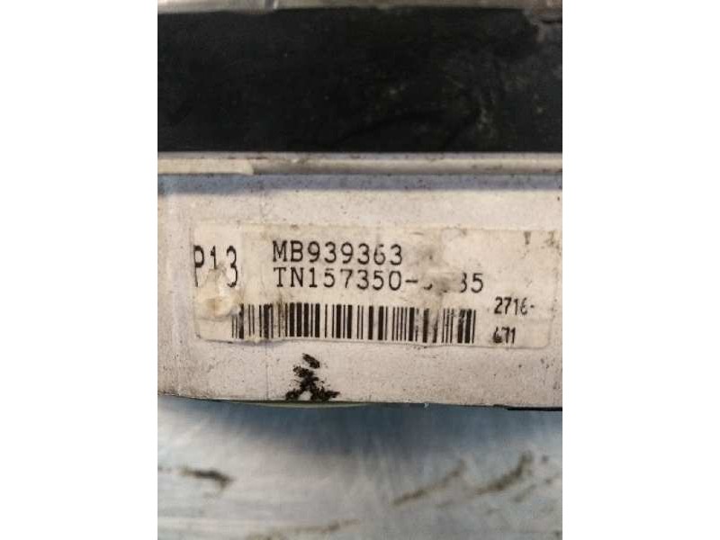 Recambio de cuadro instrumentos para mitsubishi eclipse (d30) gs climatizado referencia OEM IAM MB939363 TN157350 P13
