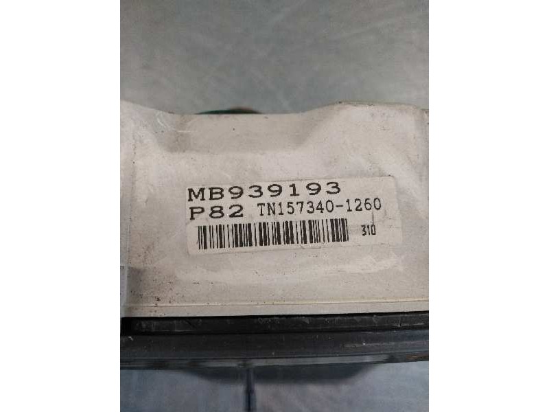 Recambio de cuadro instrumentos para mitsubishi eclipse (d20) gsi referencia OEM IAM MB939193 TN1573401260 P82
