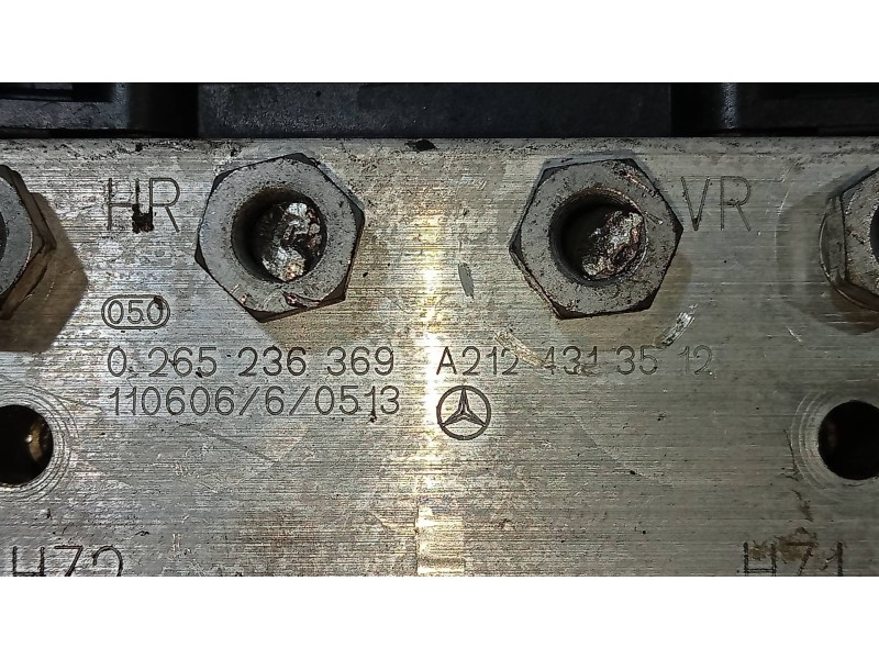 Recambio de abs para mercedes clase e (w212) lim. e 300 cdi blueefficiency (212.025) referencia OEM IAM 0265236369 A2124313512 