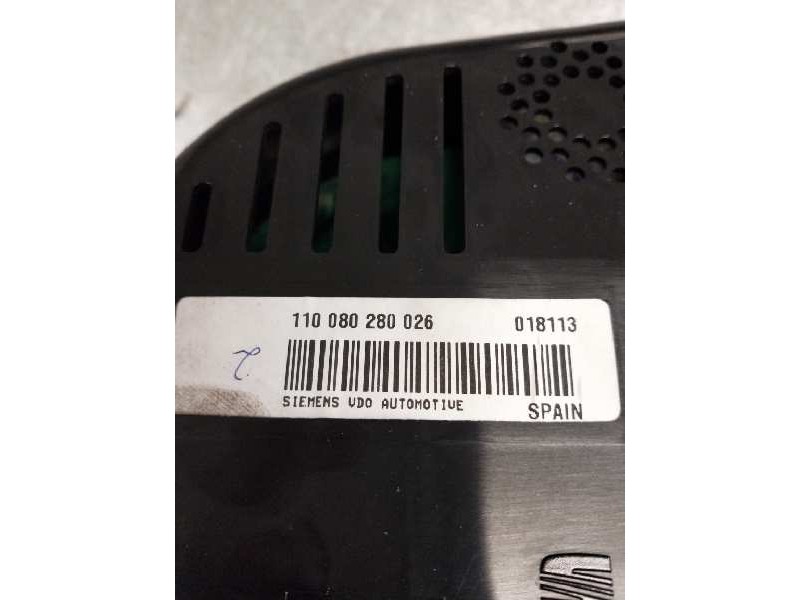 Recambio de cuadro instrumentos para seat leon (1p1) reference referencia OEM IAM 110080280026 1P0920823F 