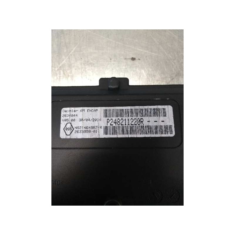 Recambio de cuadro instrumentos para mercedes citan (w415) furgon 1.5 cdi cat referencia OEM IAM P248211220R 263399801 2634044