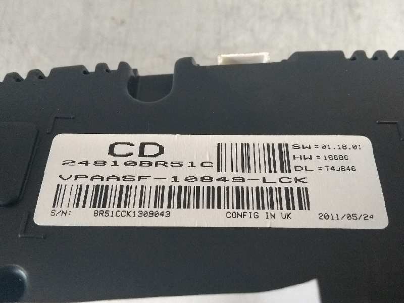 Recambio de cuadro instrumentos para nissan qashqai (j10) visia referencia OEM IAM 24810BR51C VPAASF10849LCK CD