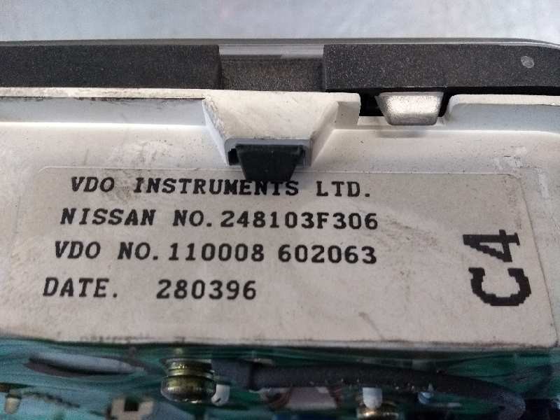 Recambio de cuadro instrumentos para nissan primera berl./familiar (p10/w10) 1.6 16v cat referencia OEM IAM 248103F306 110008602
