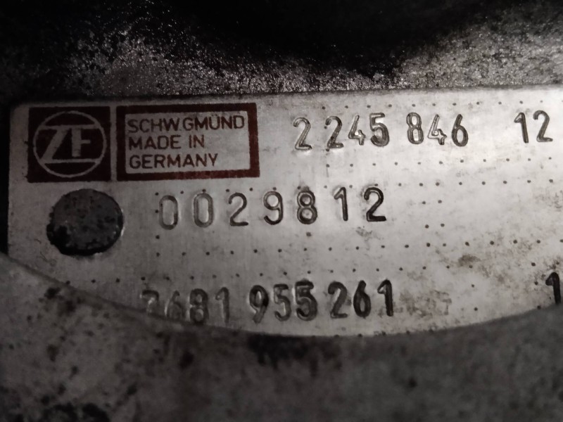 Recambio de bomba direccion para opel omega b 2.5 turbodiesel (x 25 td / u 25 td / l93) referencia OEM IAM 7681955261 2245846 