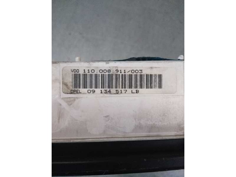 Recambio de cuadro instrumentos para opel vectra b berlina 1.8 16v cat referencia OEM IAM 110008911003 09134517LB 
