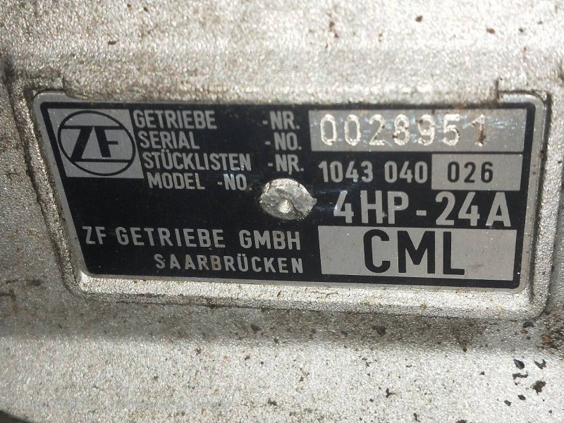 Recambio de caja cambios para audi a8 (d2) 4.2 v8 32v referencia OEM IAM CML 1043040026 4HP24A 0028951