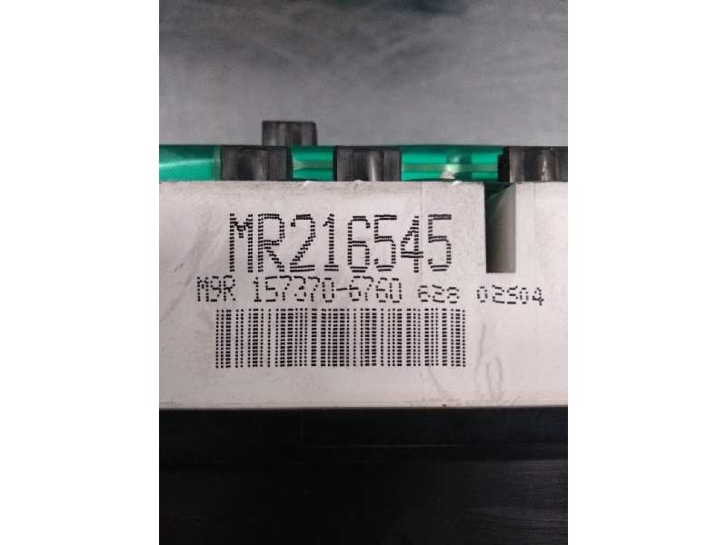 Recambio de cuadro instrumentos para mitsubishi galant berlina (ea0) 2500 v6 24v referencia OEM IAM MR216545 1573706760 