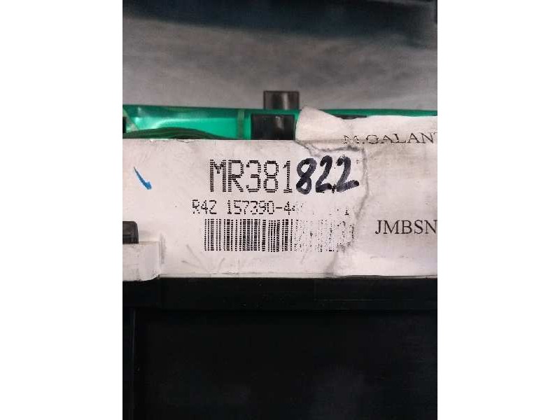 Recambio de cuadro instrumentos para mitsubishi galant berlina (ea0) 2000 gls climatizado referencia OEM IAM MR381822 157390446 