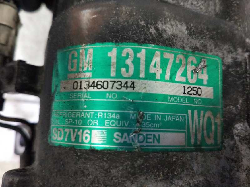 Recambio de compresor aire acondicionado para opel vectra c berlina 2.2 16v dti cat (y 22 dtr / l50) referencia OEM IAM SD7V1612