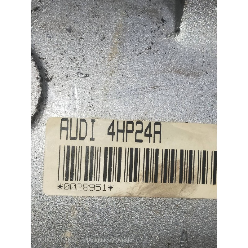 Recambio de caja cambios para audi a8 (d2) 4.2 v8 32v referencia OEM IAM CML 1043040026 4HP24A 0028951