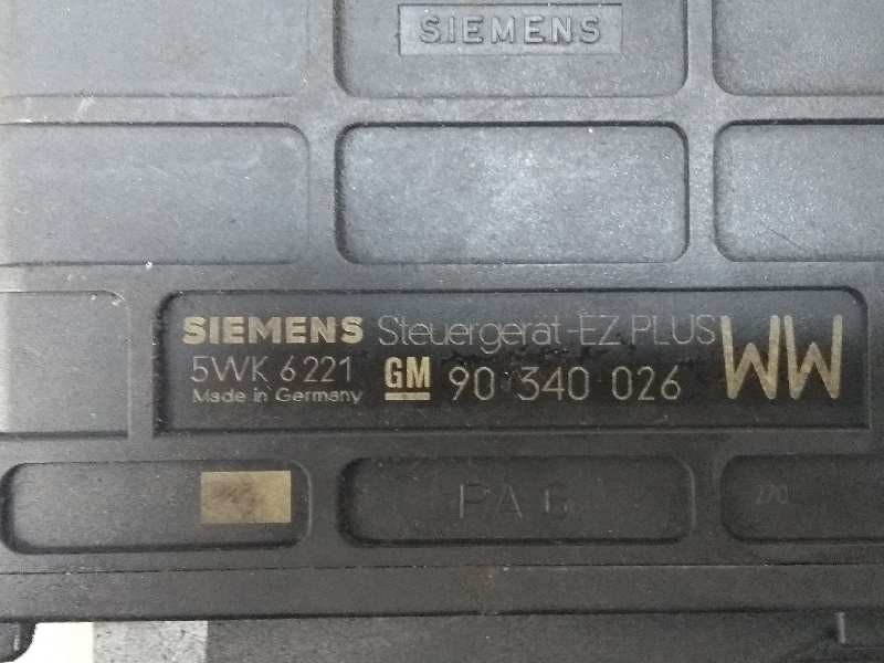 Recambio de centralita motor uce para opel kadett e cup lim. referencia OEM IAM 5WK6221 90340026 WW